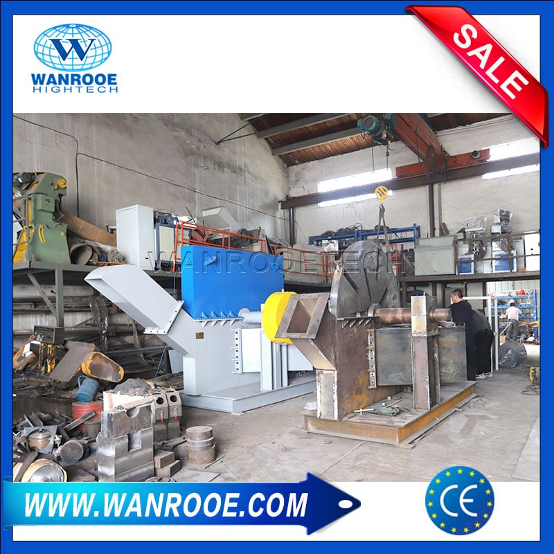 Heavy Duty PP PE HDPE PVC Plastic Pipe Tube Shredder
