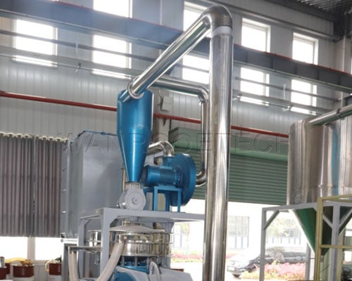 Soft Hard PVC Recycling PVC Milling Machine Conveying pipe