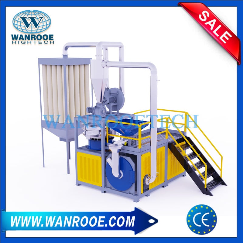 Quickly adjust the size of the powder in the plastic pulverizer? turbo type pvc plastic pulverizer