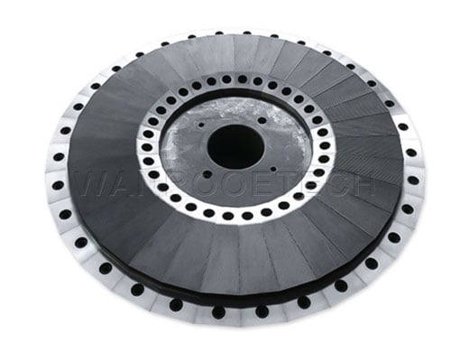 Silicone Waste Plastic Recycling Pulverizer Grinder Machine Segment Pulverizer Blade