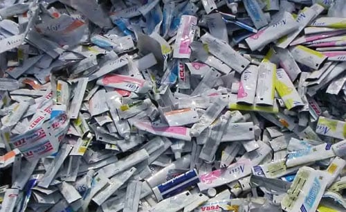 Toothpaste Tube Recycling Separating